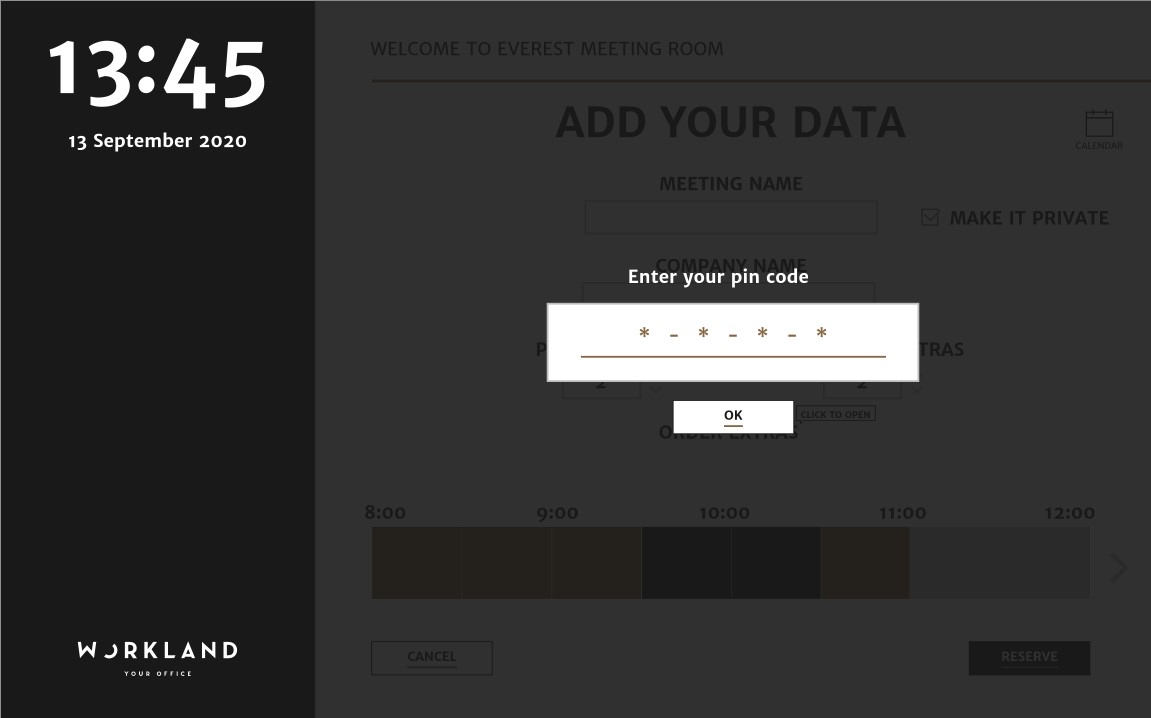 Workland_app_ui_design_enter_pin Workland App UI Design enter pin code